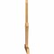 Ekena Millwork Richland Rough Sawn Timber Gable Bracket, Western Red Cedar, 72"W x 48"H x 2"D x 4"F, 16/12 Pitch GBW072X48X0204RIC00RWR - alternate 5